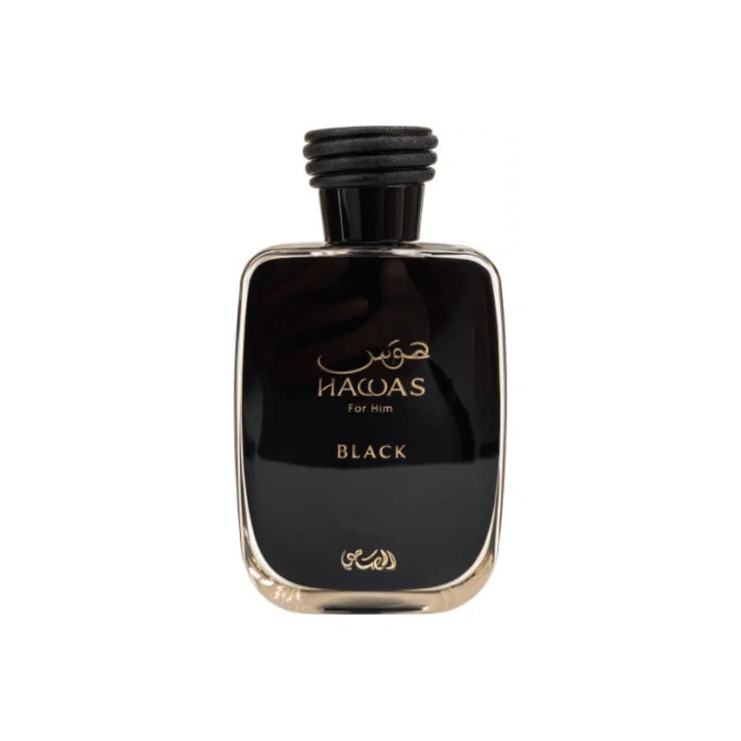 Rasasi Hawas for him  Black